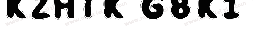 KZHTK GBK1 0字体转换